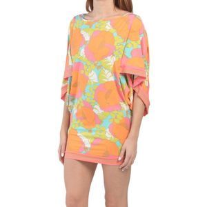 Trina Turk Playa De Flor Swim Tunic Cover Up Beach Resort Dress Size M